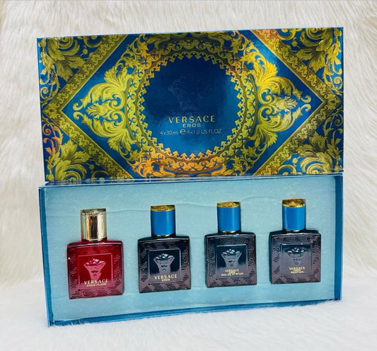 Eros Versace Set De Perfume 4 Pcs (30 Ml)