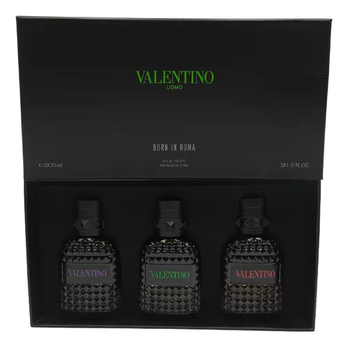 Valentino Uomo Born In Roma Set 3pz Edt Hombre