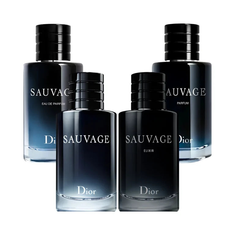 Dior Sauvage Elixir Set (EDT, EDP, Parfum y Elixir)