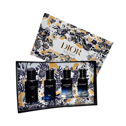 Dior Sauvage Elixir Set (EDT, EDP, Parfum y Elixir)