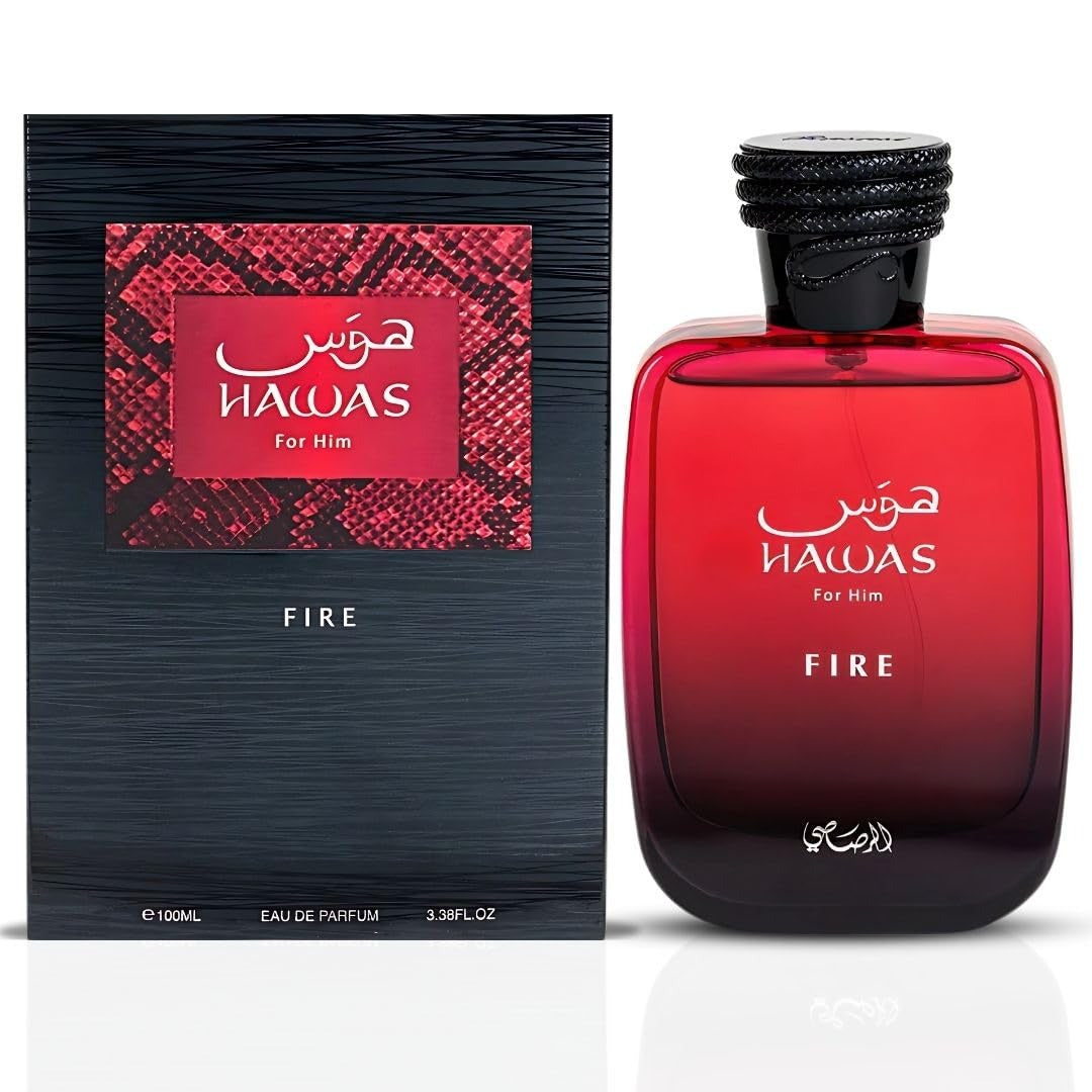 Rasasi Hawas Fire Eau de Parfum for men (100ml)