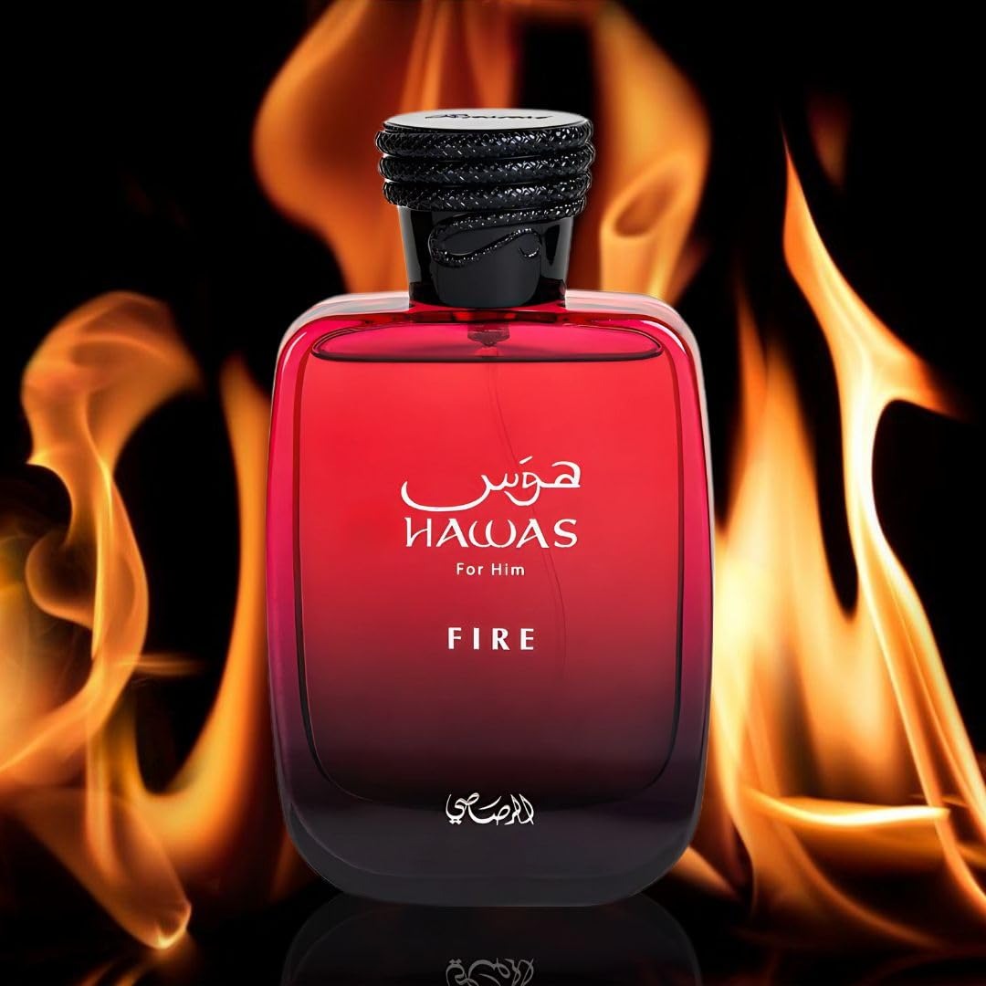 Rasasi Hawas Fire Eau de Parfum for men (100ml)