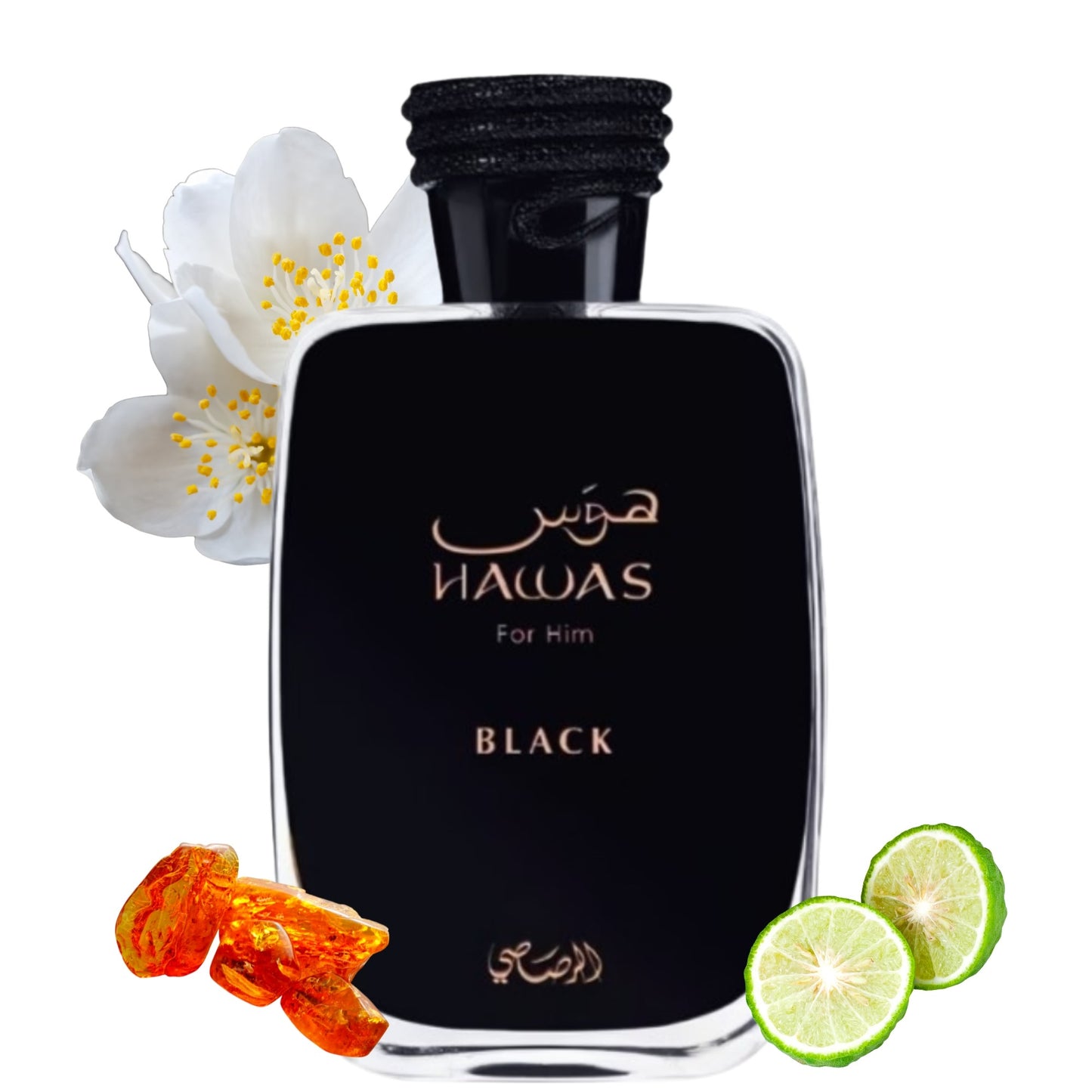Rasasi Hawas Black Eau de Parfum for men (100ml)