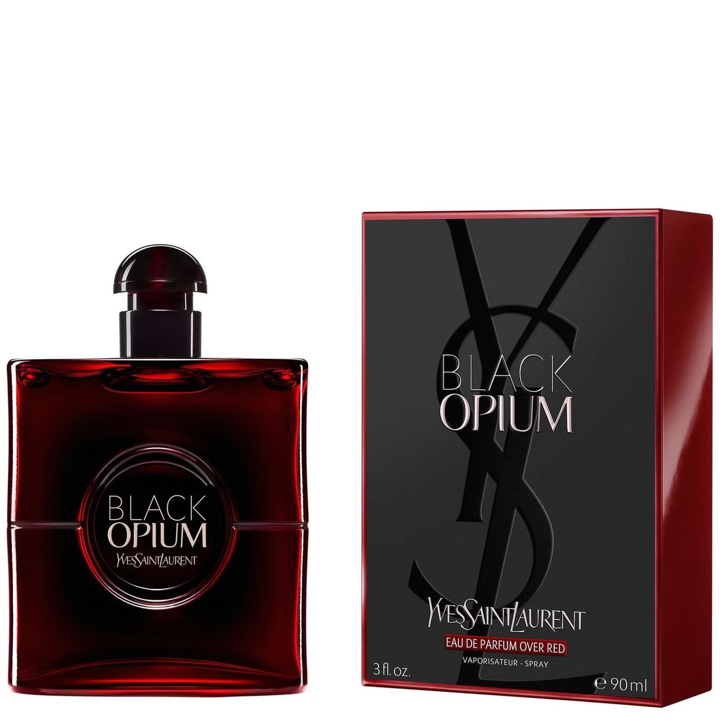 Yves Saint Laurent Black Opium Eau De Parfum Over Red (90ml)