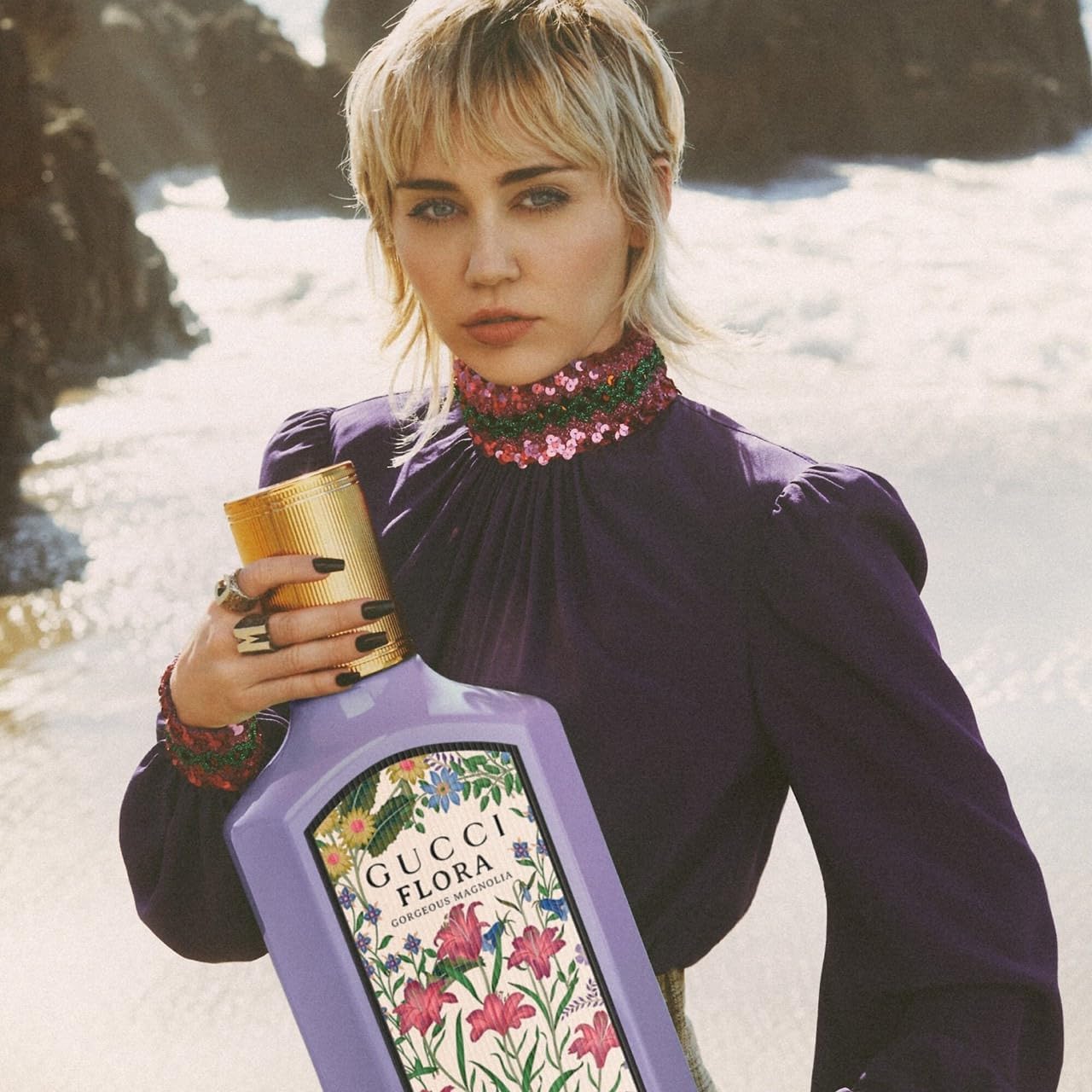 Gucci Women Flora Gorgeous Magnolia Eau De Liquid Floral Parfum(100ml)