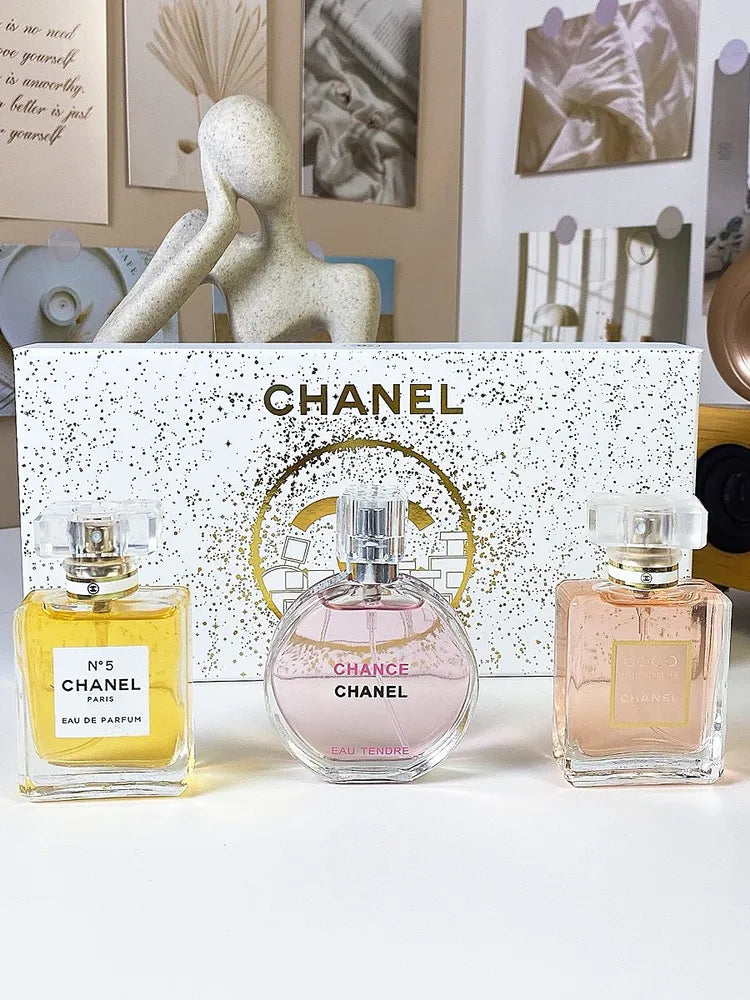 CHANEL Women's Perfume Suit Gift Box 3 PCs