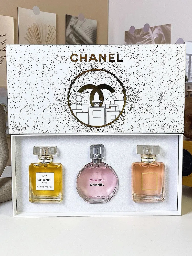 CHANEL Women's Perfume Suit Gift Box 3 PCs
