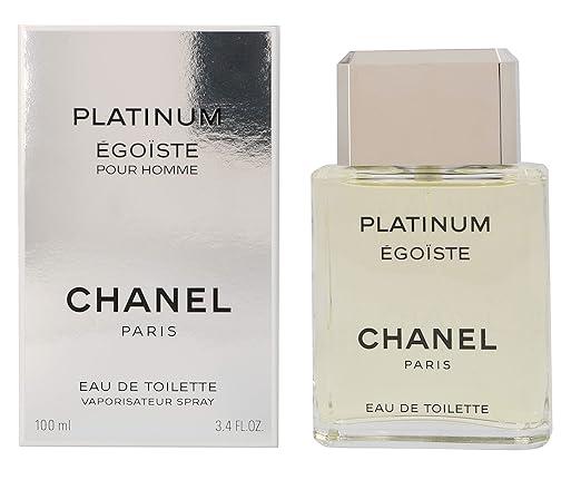 Chanel Egoiste Platinum Eau De Toilette Spray for Men (100ml)