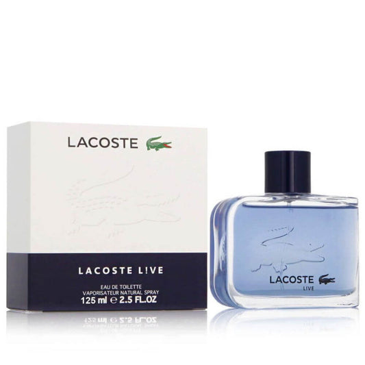 Lacoste Live by Lacoste Eau De Toilette Spray (125ml)