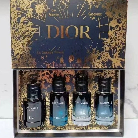 Dior Sauvage Fragrances Gift Set (4×30ml)