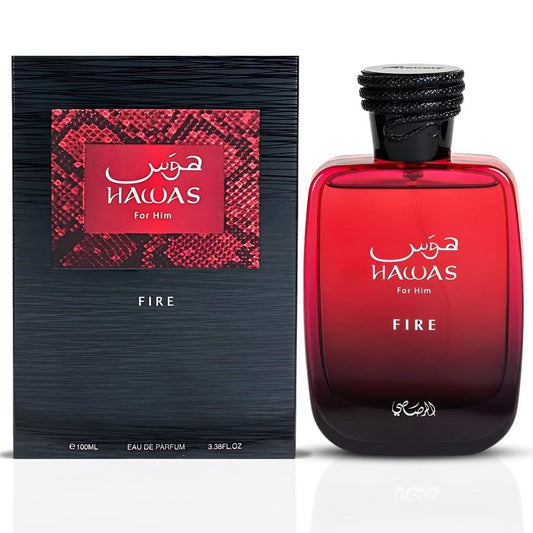 Rasasi Hawas Fire Eau de Parfum for men (100ml)