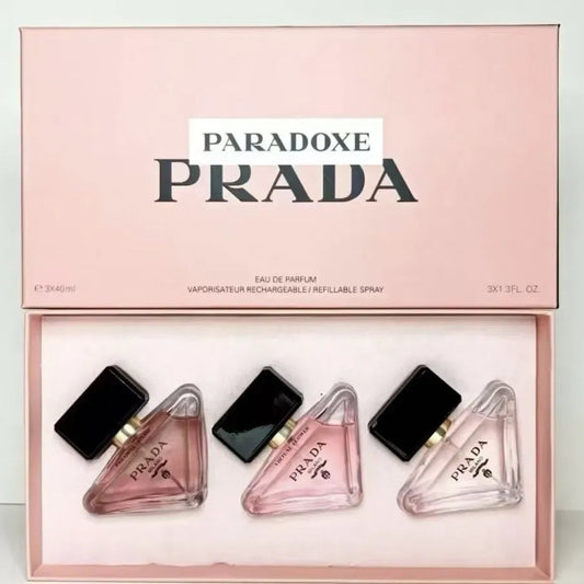 Prada Paradoxe Eau de Parfum gift set (3x40ml)