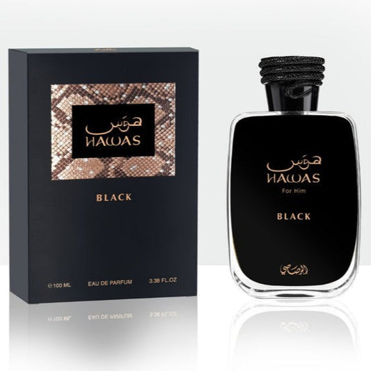 Rasasi Hawas Black Eau de Parfum for men (100ml)