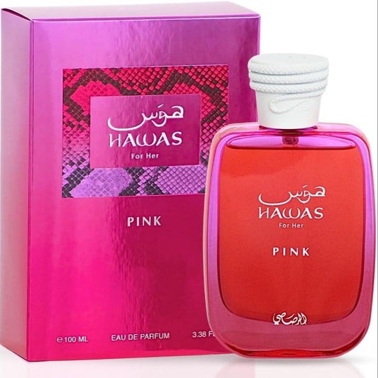Rasasi Hawas Pink Eau de Parfum for women  (100ml)