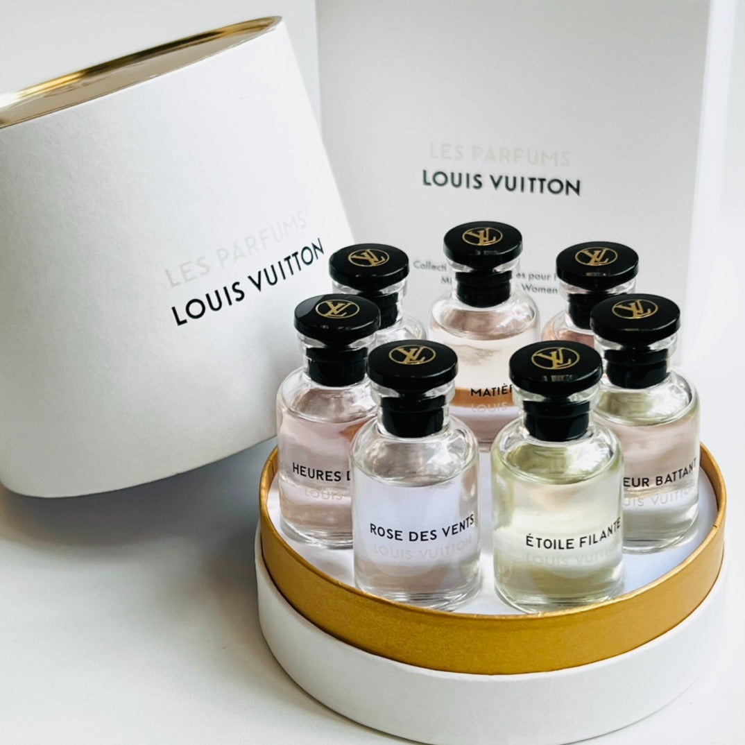 Louis Vuitton Les Parfums 7 PCS Each 30ML Miniature Gift Set